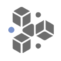 立方体が組み合わさった協力を象徴するアイコン