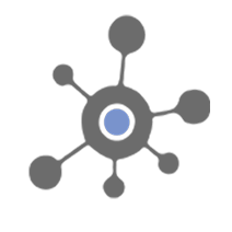 人と人がつながるネットワークを象徴するアイコン